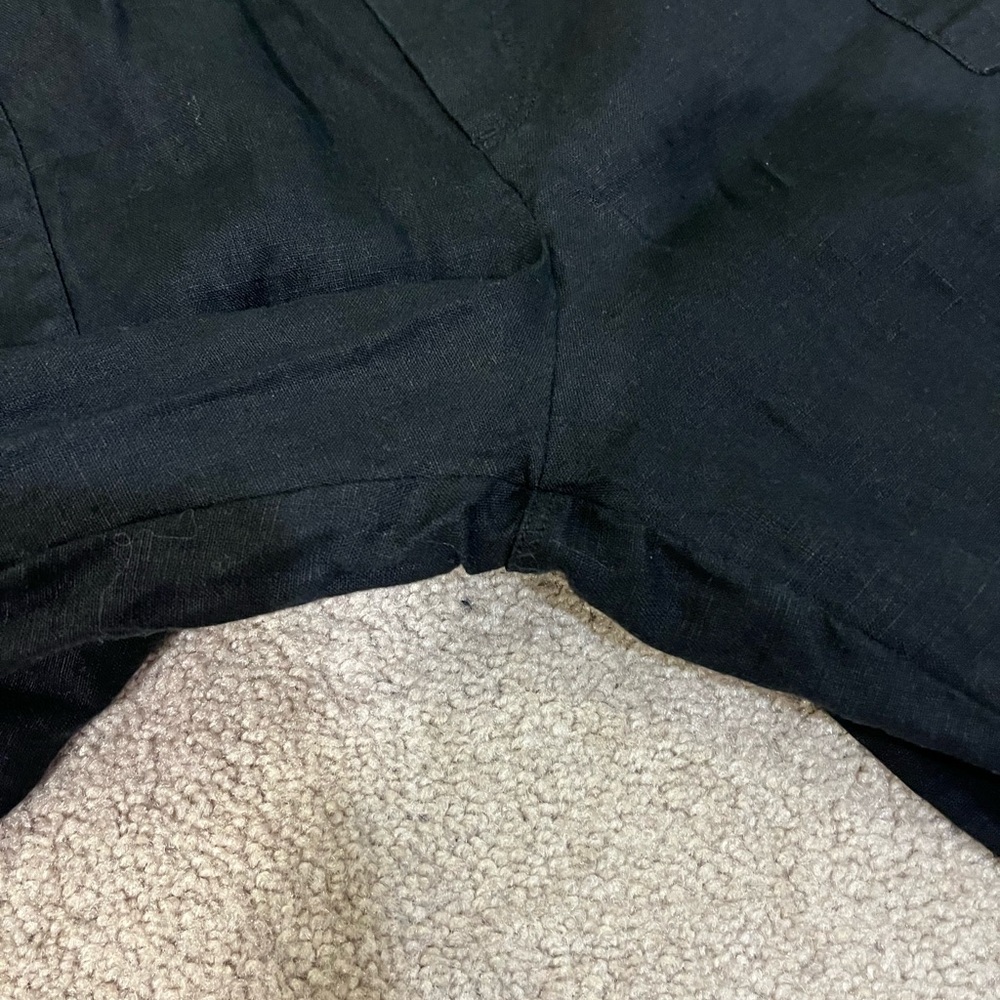 Athleta Retreat High Rise 100% Linen Wide Leg Pants - Picture 7 of 11